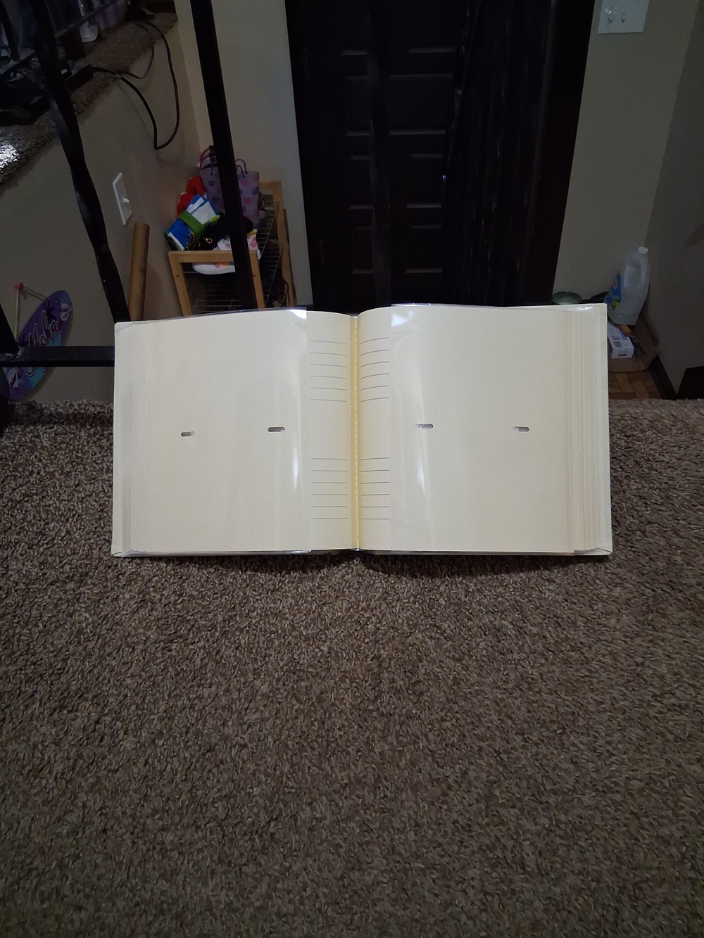 Blessed Is The Family Photo Album, holds 150, 4x6 photos, personalization room - Picture 3 of 3